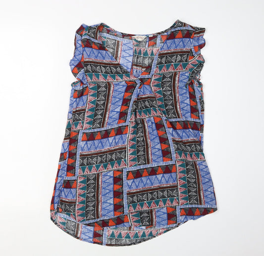 Fat Face Women's Multicoloured Tunic Blouse Size 6