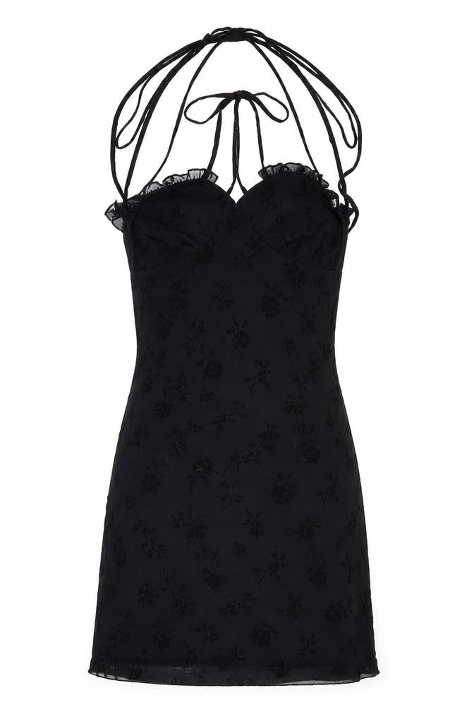 Motel Women's Black Bodycon Mini Dress Size S