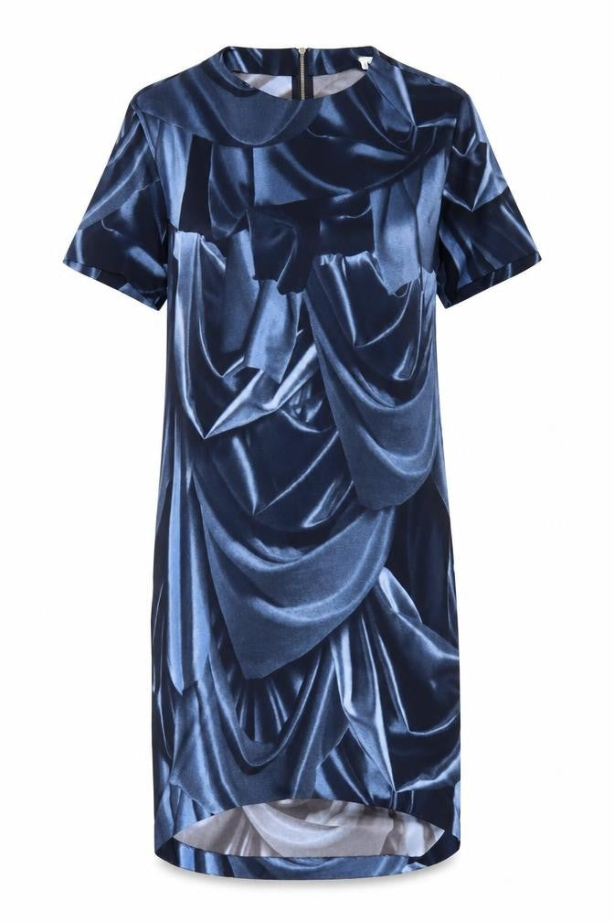 & Other Stories Women Blue Shift Dress Size 10