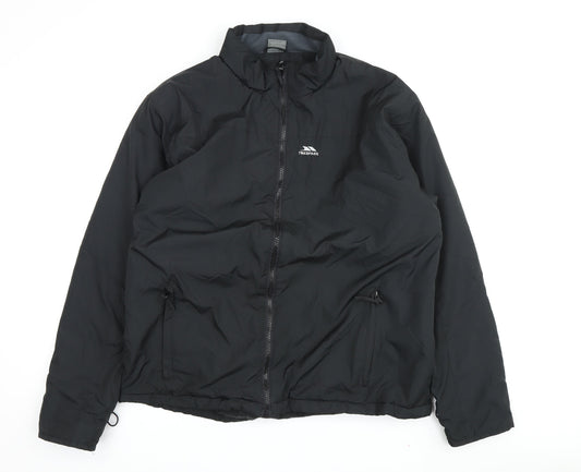 Trespass Men's Black Windbreaker Jacket L