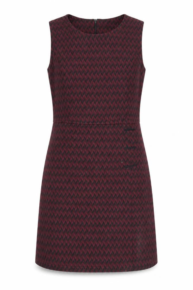 Apricot Women's Chevron Short Shift Dress 14
