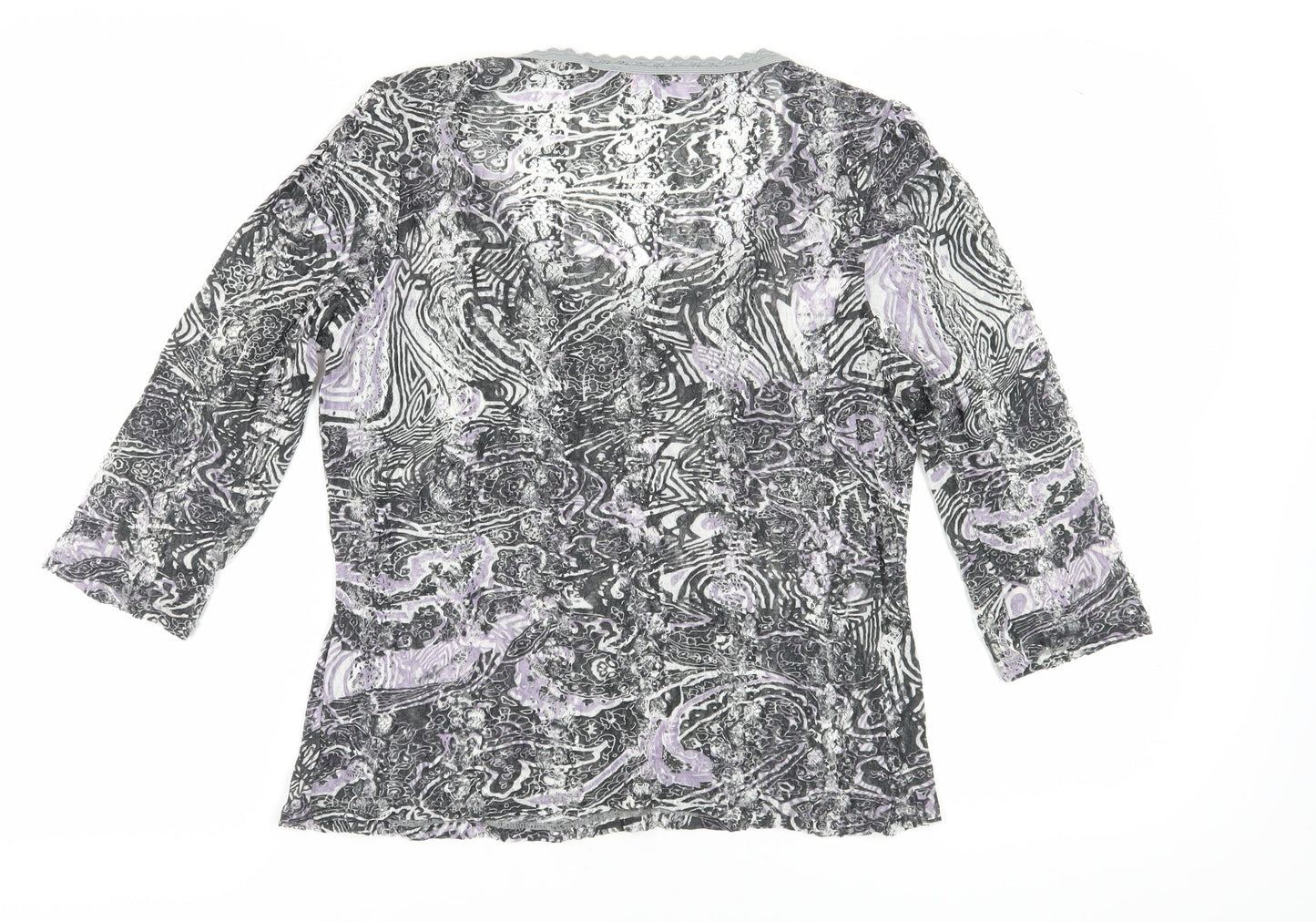 Per Una Women's Multicoloured Jersey Blouse, Size 16
