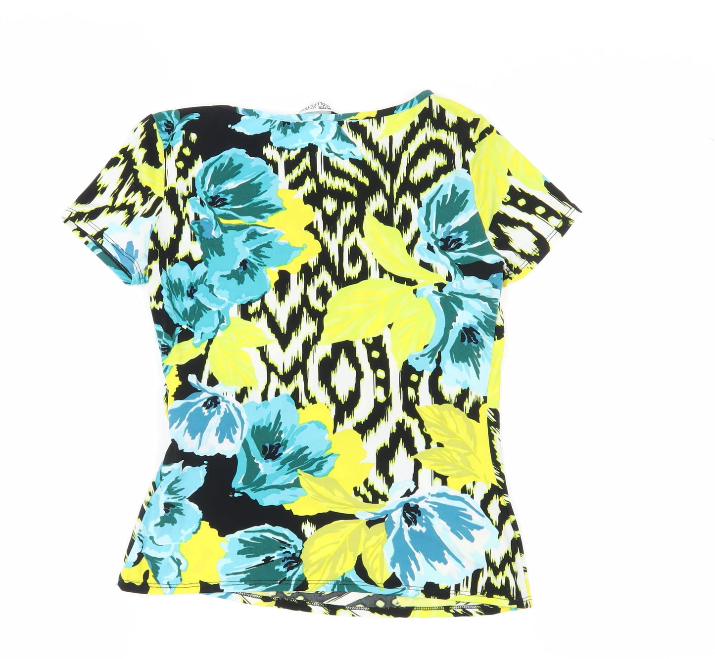 Debenhams Women's Multicolour Floral T-Shirt, Size 10 Petites
