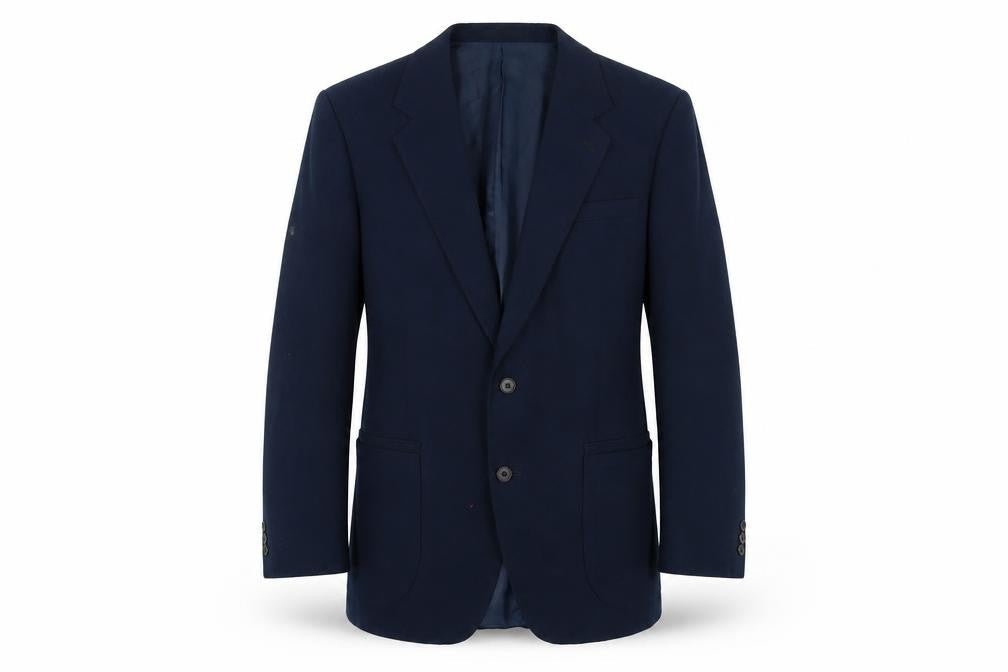 Mens 42 Chest Regular Austin Reed Blue Two-Button Blazer