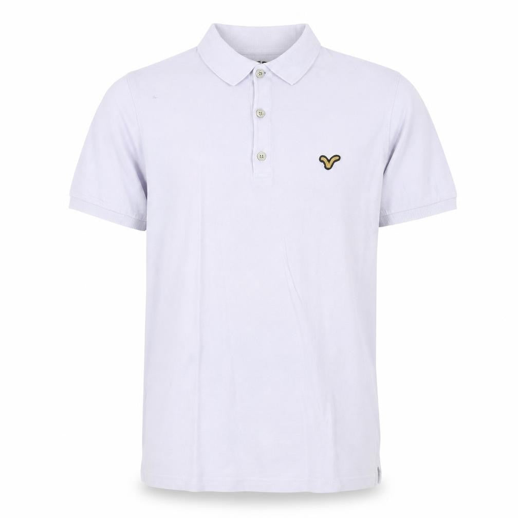 Voi Jeans Men's White Polo Shirt, Size S, Casual Style