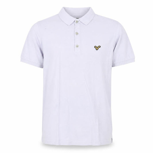 Voi Jeans Men's White Polo Shirt, Size S, Casual Style