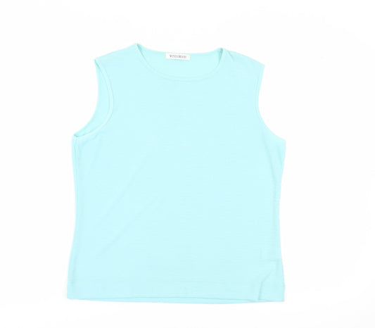 Windsmoor Women's Blue Polyester Tank Top