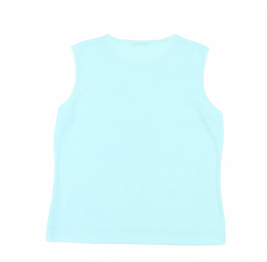 Windsmoor Women's Blue Polyester Tank Top