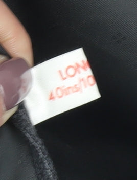 Centaur Men's Grey Wool Long Blazer, Size 40L