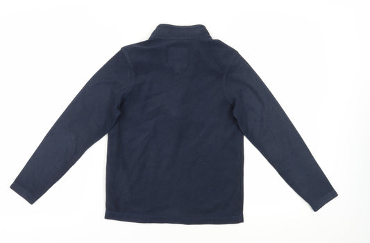 Regatta Boys Blue 1/4 Zip Fleece Sweatshirt, Age 11-12