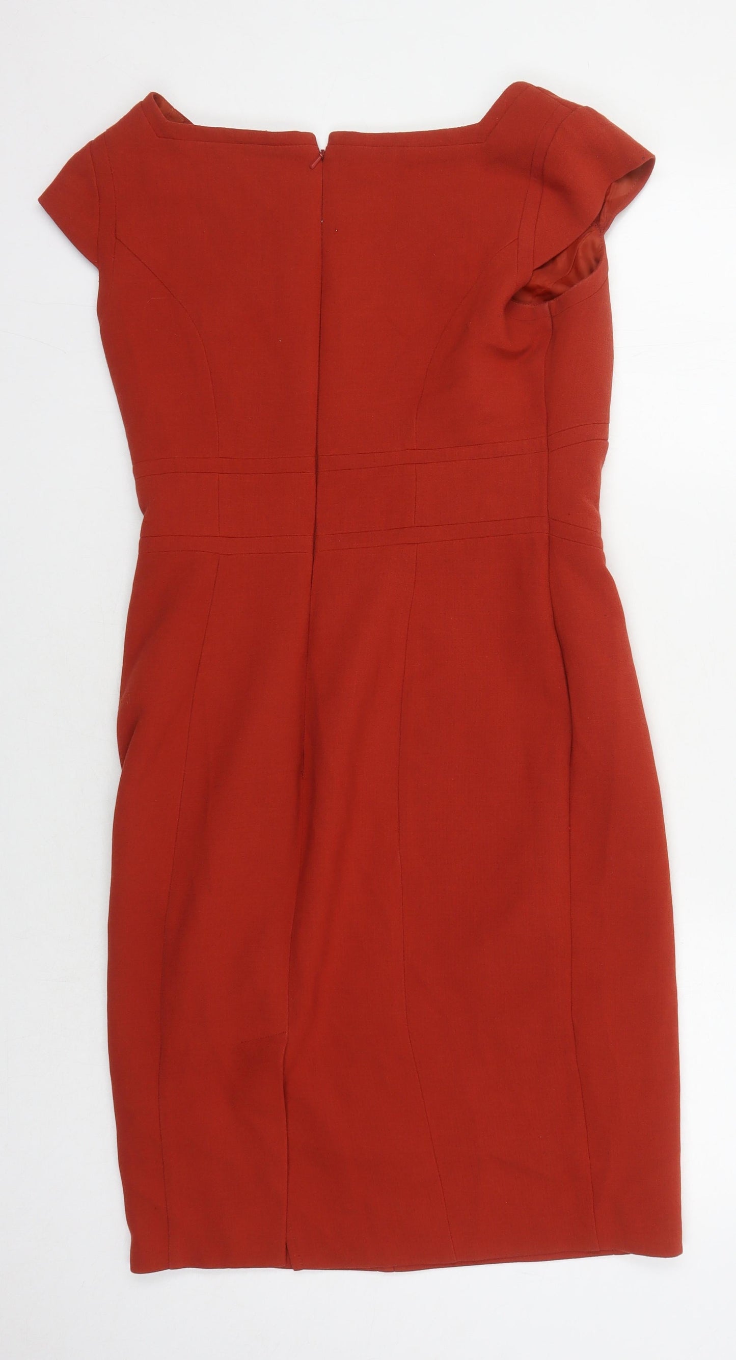 Marks and Spencer Women's Red Sheath Dress Size 10
