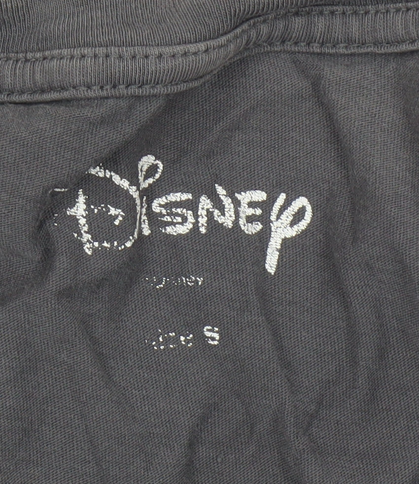Disney Women's Black Minnie Mouse T-Shirt, Size S