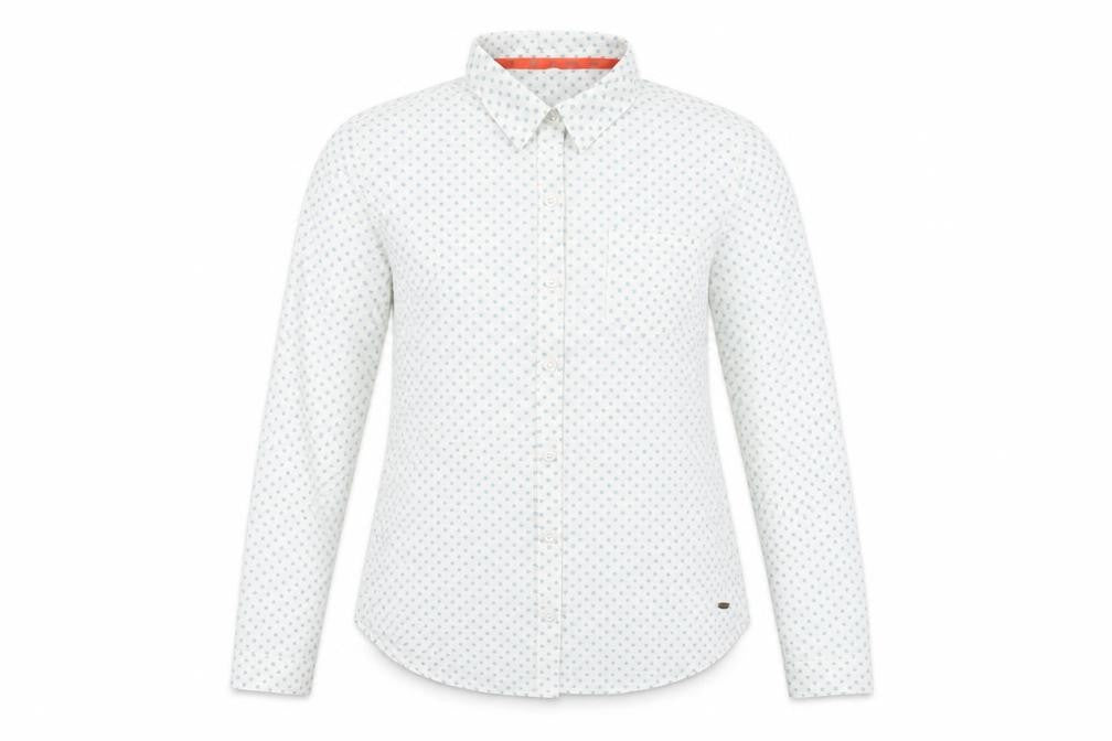 Womens UK Size S Trespass White Polyamide Button-Up
