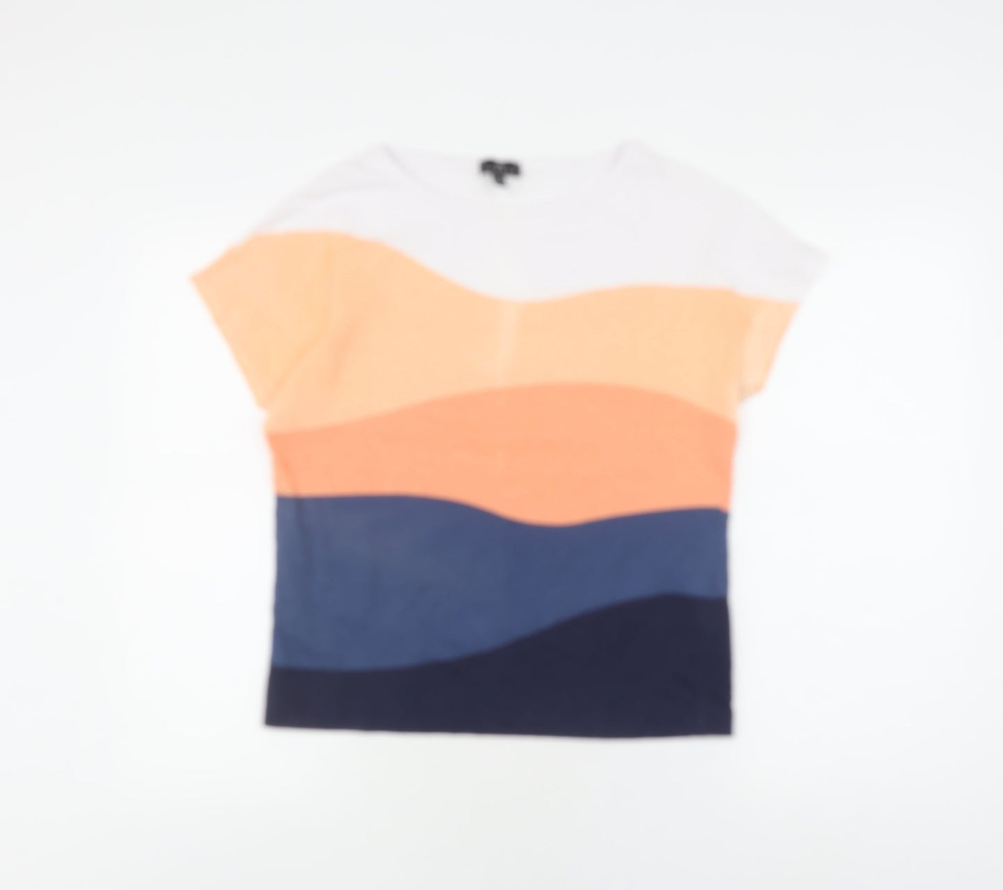 Marble Women's Multicoloured Colourblock T-Shirt