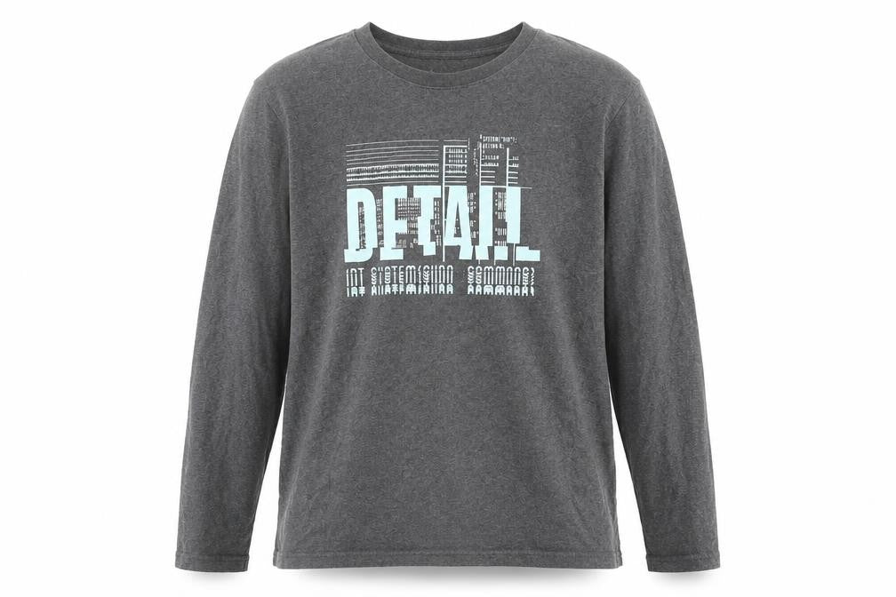 Baleno Men's XL Grey Cotton Graphic Jumper