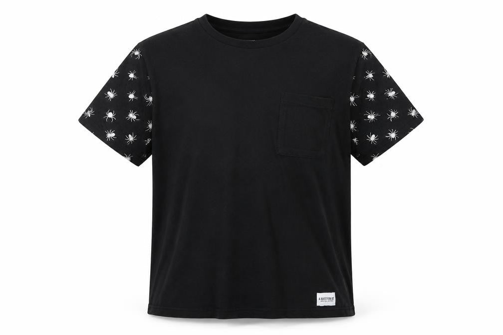A Mens Question Of Black Graphic T-Shirt, Medium
