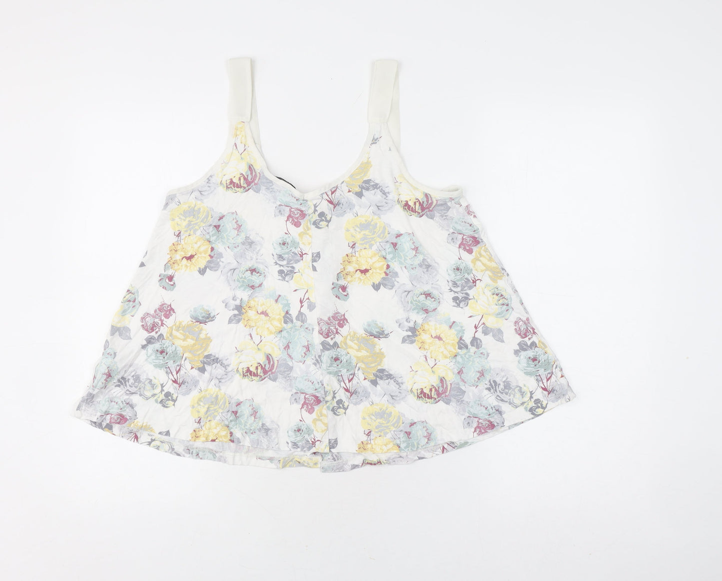 Next Women's Floral V-Neck Camisole Tank Top