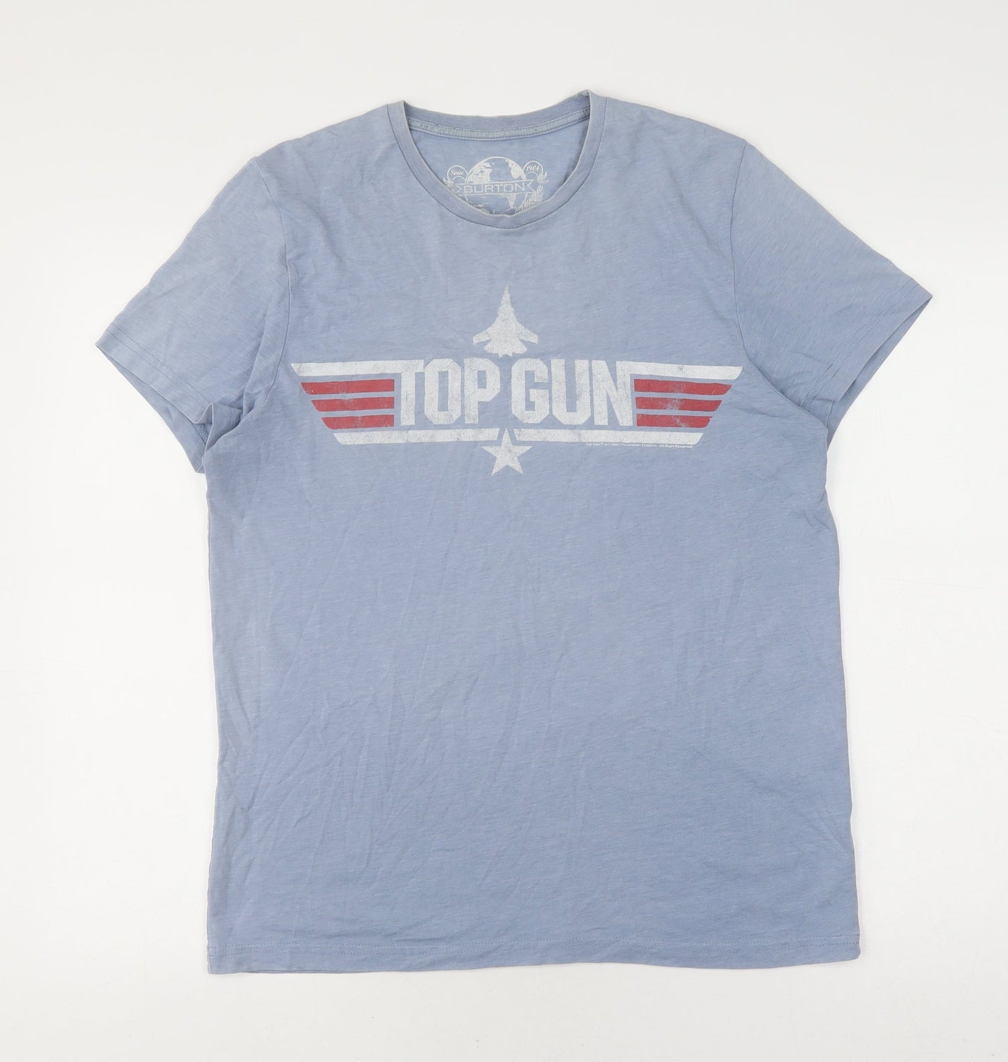 Burton Men's Blue Top Gun T-Shirt, Medium