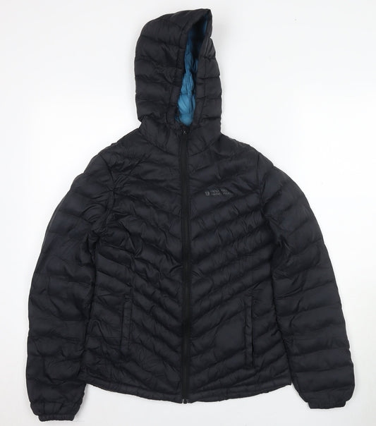 Mountain Warehouse Women's Black Puffer Jacket Size 6