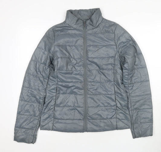 Calvin Klein Jeans Women's Grey Puffer Jacket S