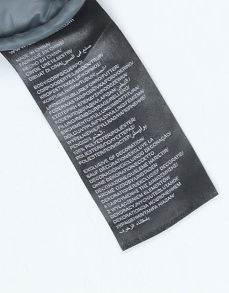 Calvin Klein Jeans Women's Grey Puffer Jacket S