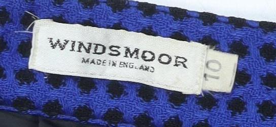 Windsmoor Women's Blue Wool Pencil Skirt Size 10