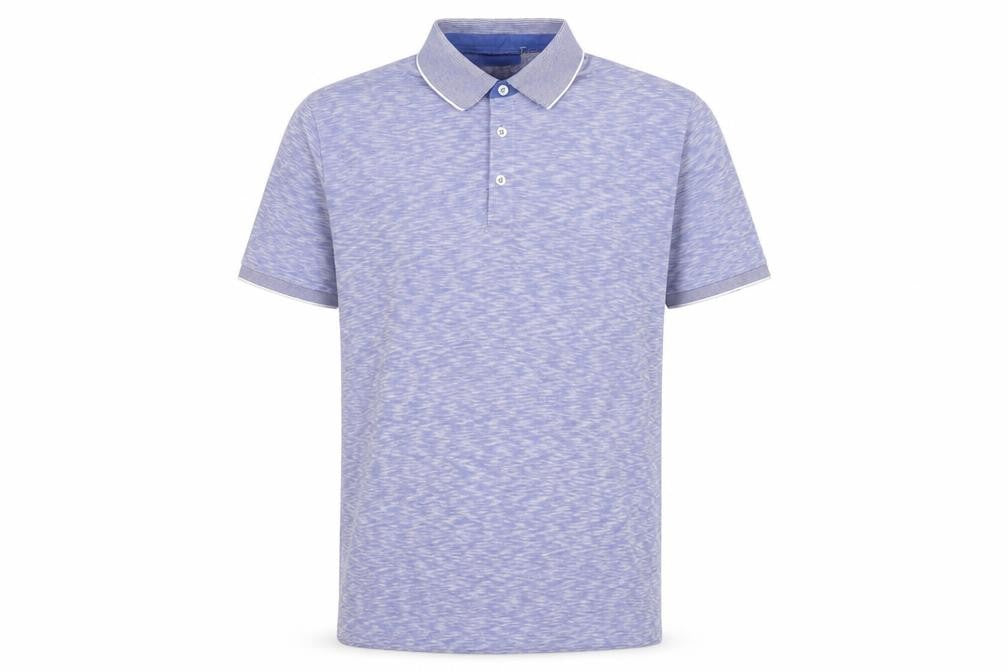 Marks and Spencer Men's Blue Medium Polo Shirt
