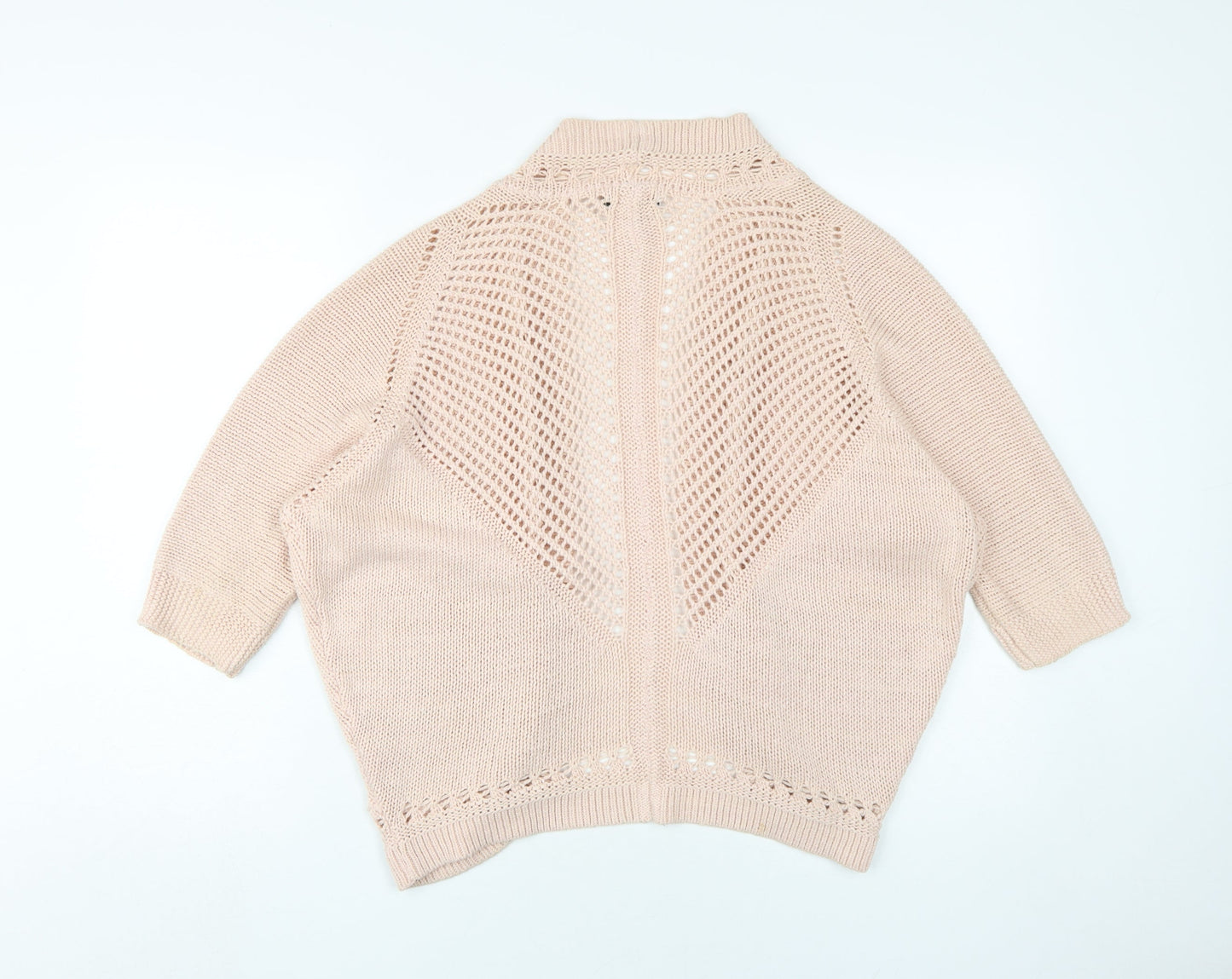 New Look Women's Beige Open Cardigan Size 10