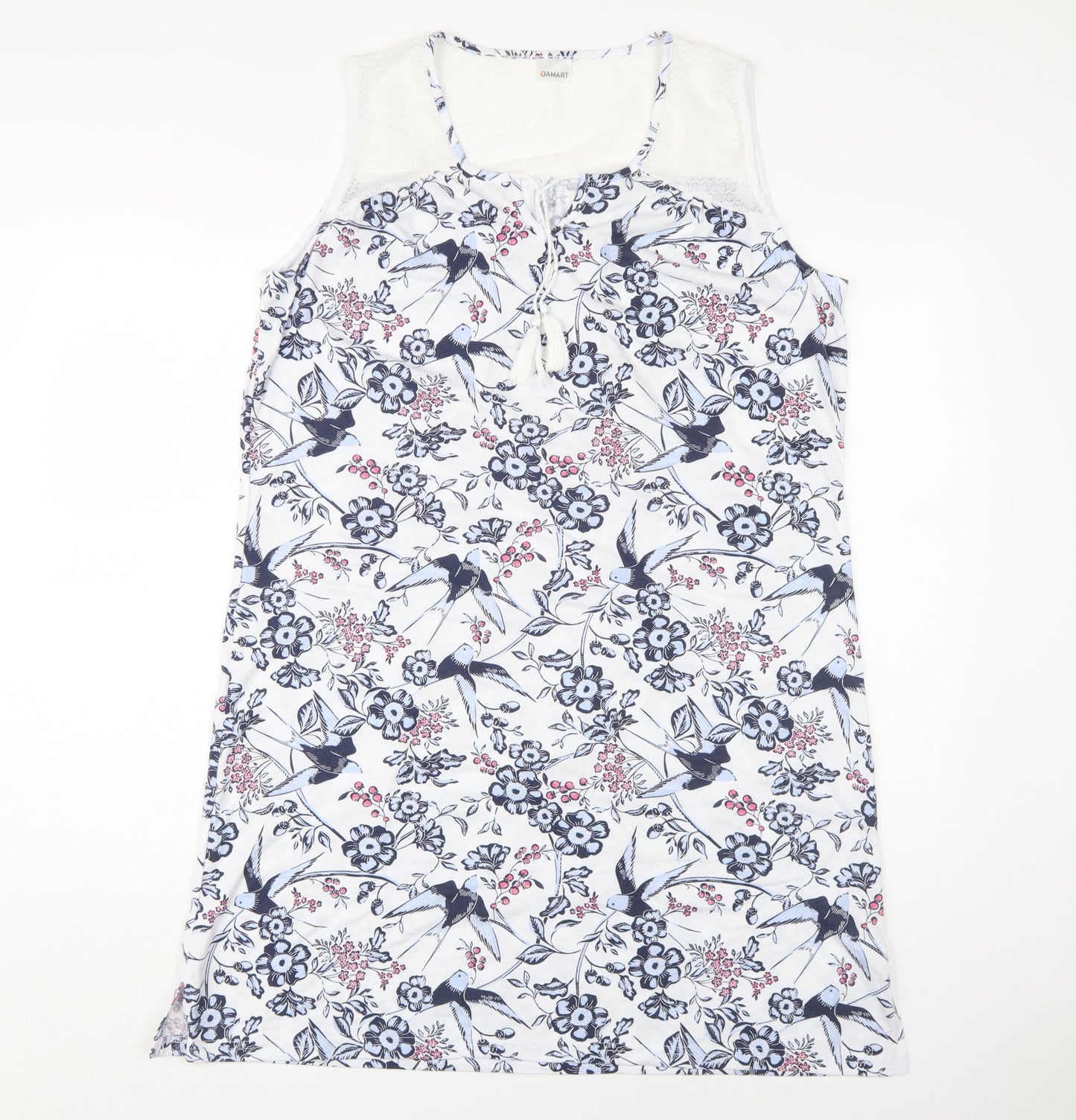 Damart Women Multicoloured Floral Dress L
