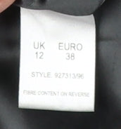Eastex Women's Black Overcoat Size 12 Classic Style
