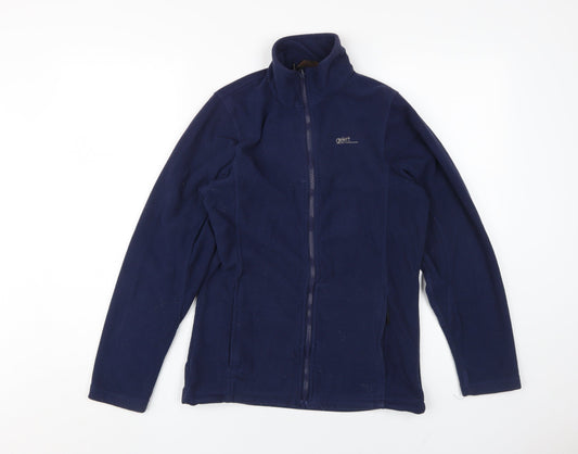 Gelert Women's Blue Fleece Mid-Length Jacket M