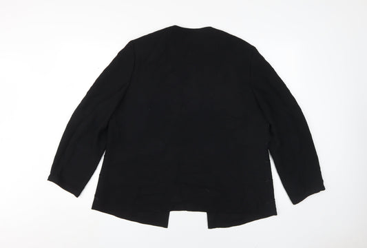Eastex Women's Black Classic Jacket Size 14