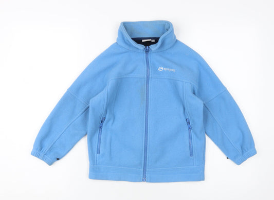 Sprayway Boys Blue Fleece Jacket 6 Years Full Zip Outdoor