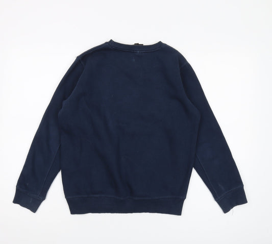 Bench Boys Blue Pullover Sweatshirt, Logo, 11-12 Years