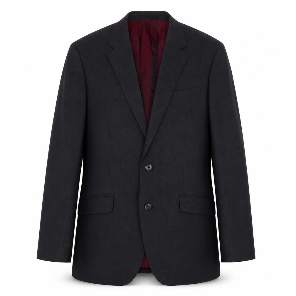 Mens 38 Chest Regular T.M.Lewin Grey Two-Button Blazer