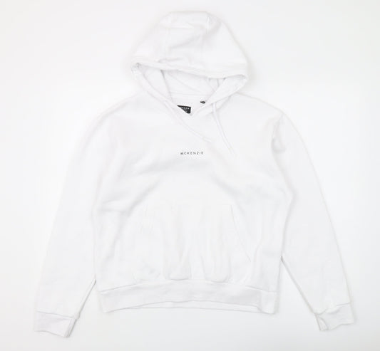 McKenzie Women's White Pullover Hoodie Size 10
