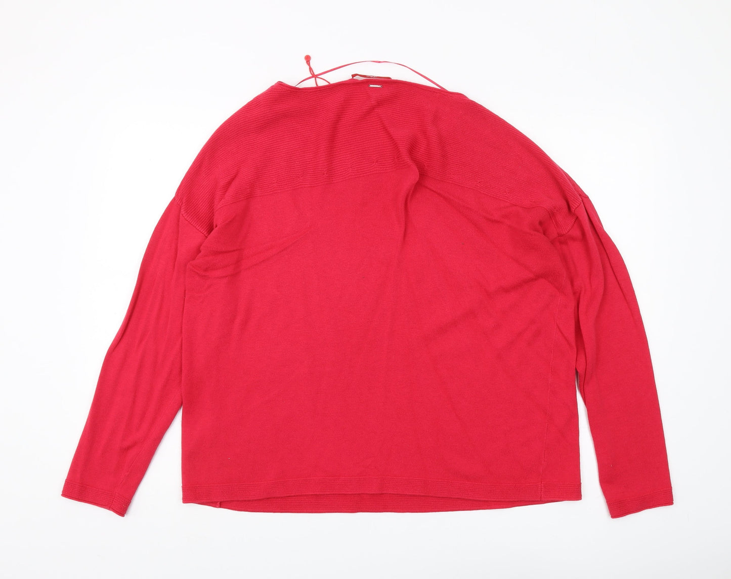 s.Oliver Women's Red Pullover Jumper Size 16