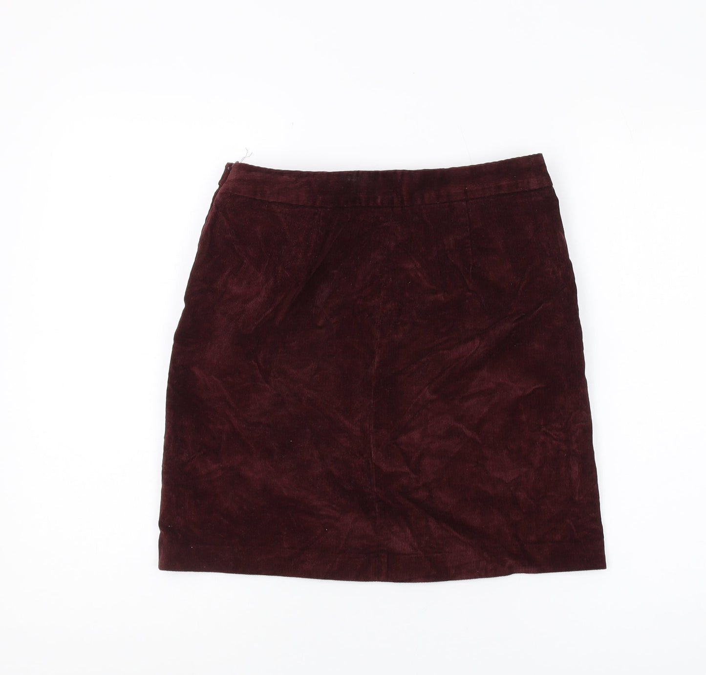 Banana Republic Women's Red Corduroy Pencil Skirt Size 4
