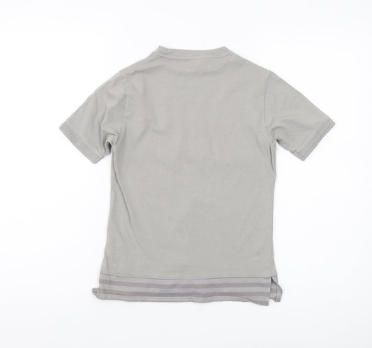 New Balance Boys Grey T-Shirt, 7-8 Years, Sports Style Casual