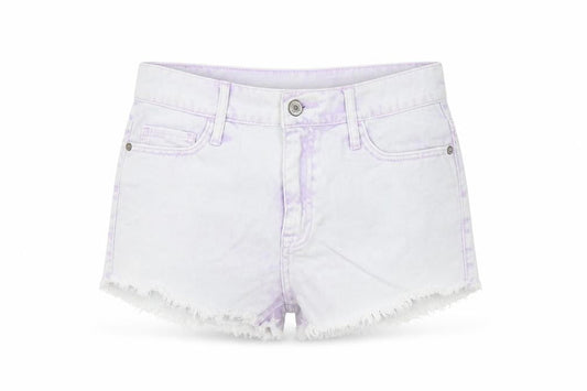 Abercrombie & Fitch Women's White Cut-Off Denim Shorts