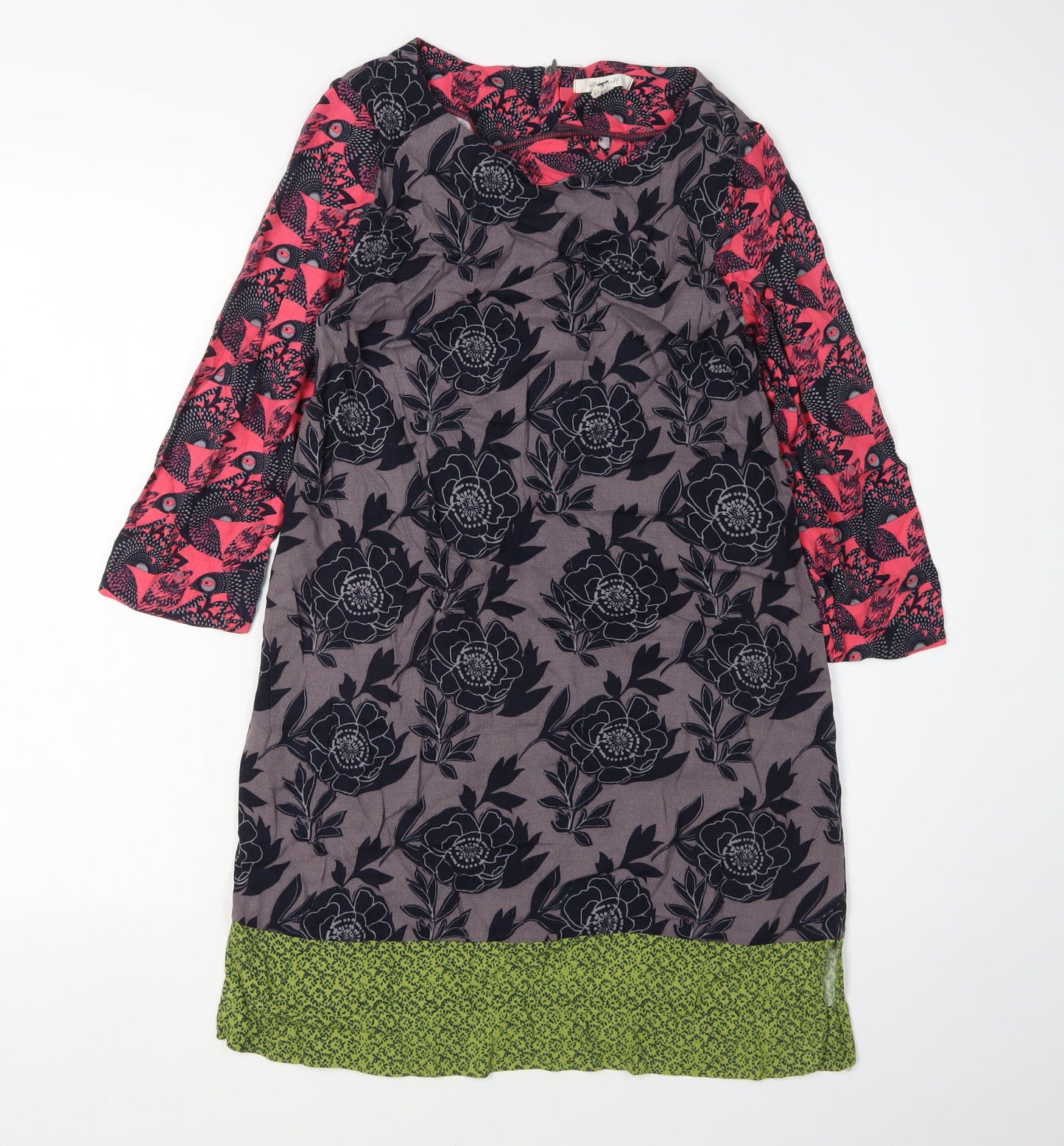 White Stuff Women's Multicoloured Floral Dress, Size 6