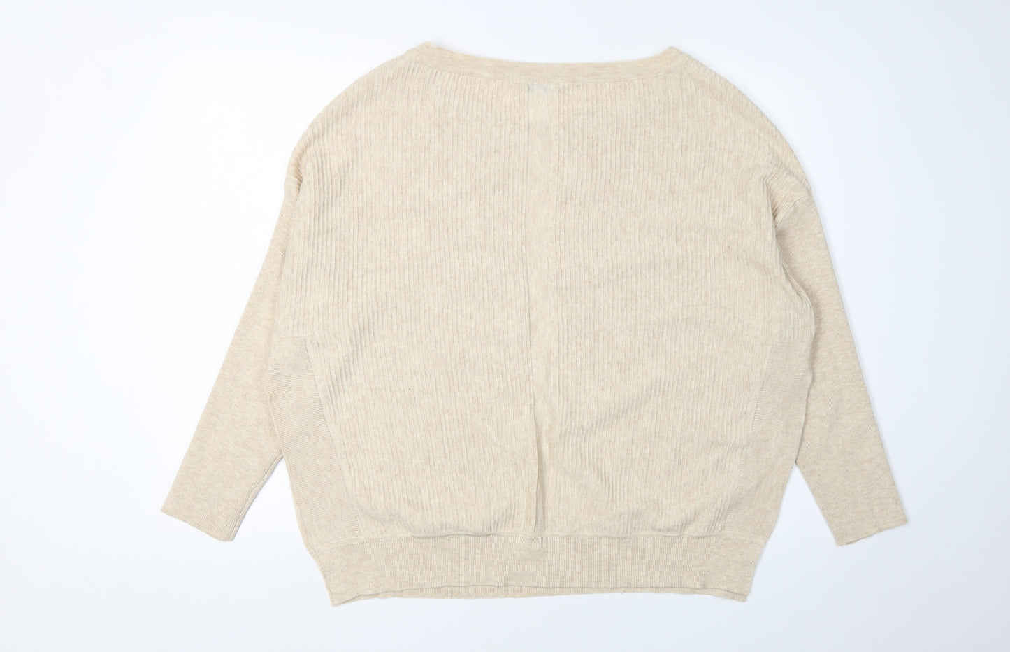 Sonder Studio Women's Beige Pullover Jumper Size 14