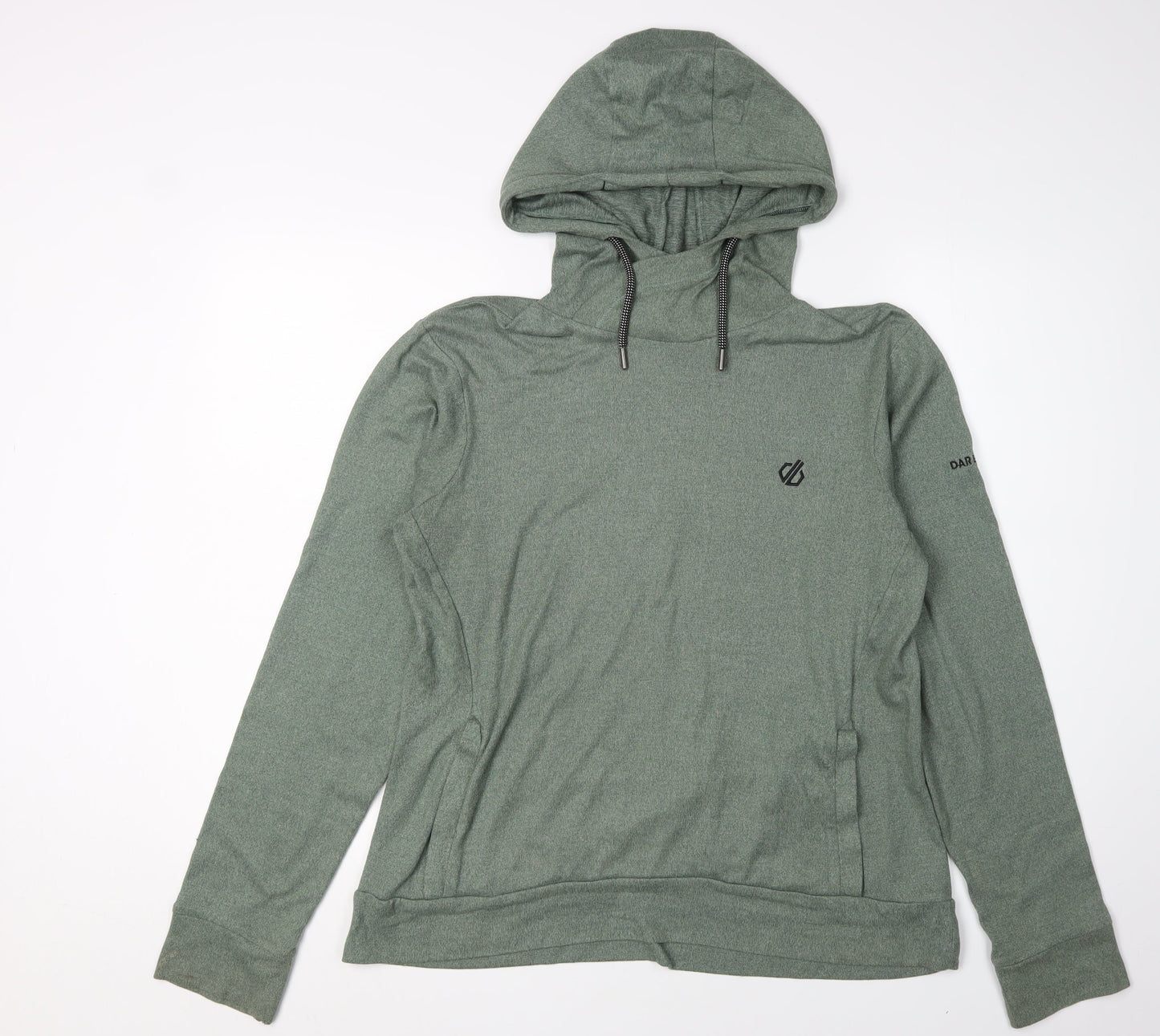 Dare 2b Women's Green Pullover Hoodie Size 16, Casual Style