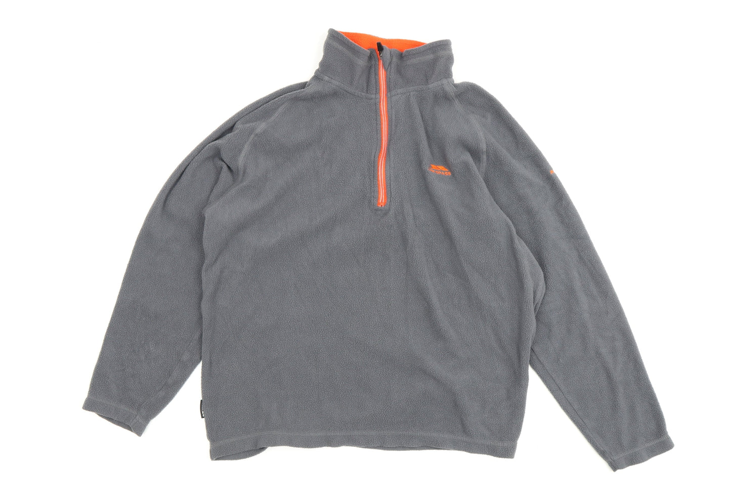 Trespass Grey Lightweight Fleece Pullover for Unisex Adults