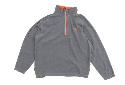 Trespass Grey Lightweight Fleece Pullover for Unisex Adults