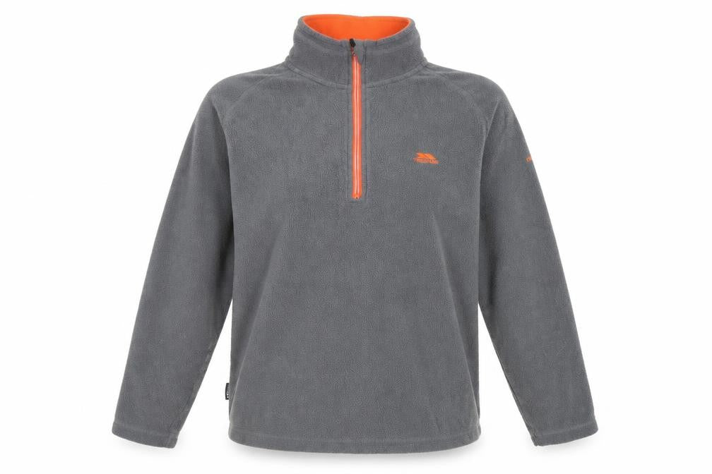 Unisex Adults UK S Regular Trespass Grey Pullover Sweatshirt