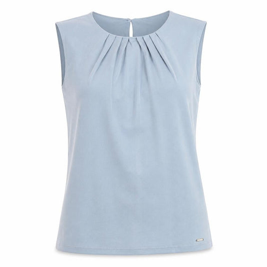 Womens UK Size S Calvin Klein Blue Polyester Blend Sleeveless