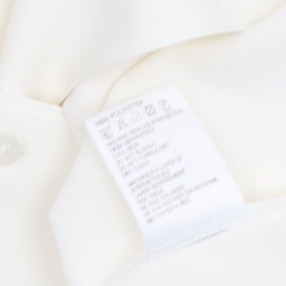 Alexon Women's Ivory Button-Up Shirt, Size 18, Workwear