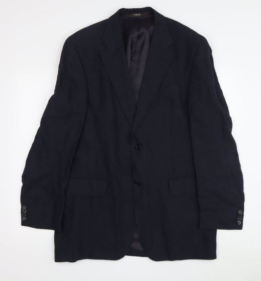 Féraud Men's Blue Blazer, Size 50, Regular Fit