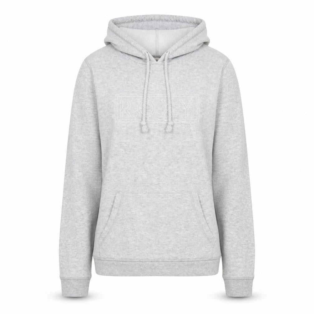 Roxy Women's Grey Pullover Hoodie Medium